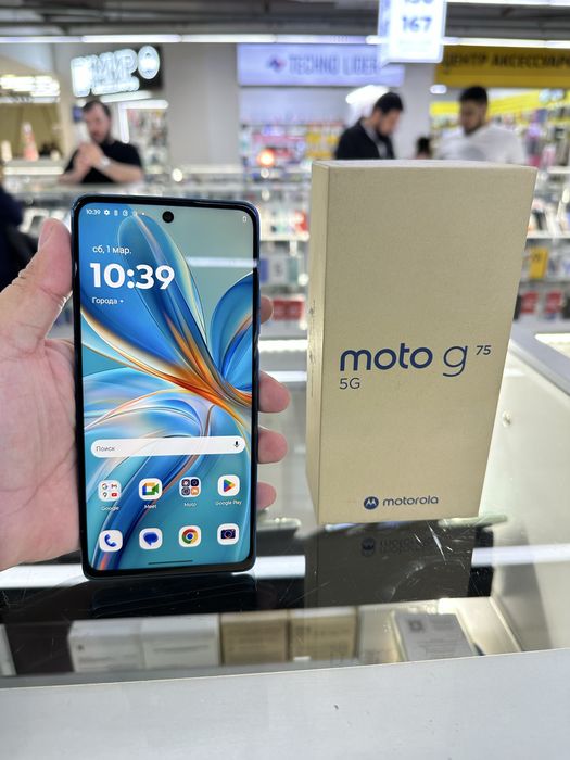 Moto g75 память 256