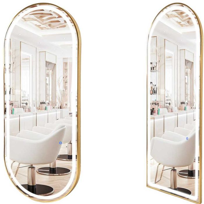 oglinda salon coafor 170x70cm cu lumina
