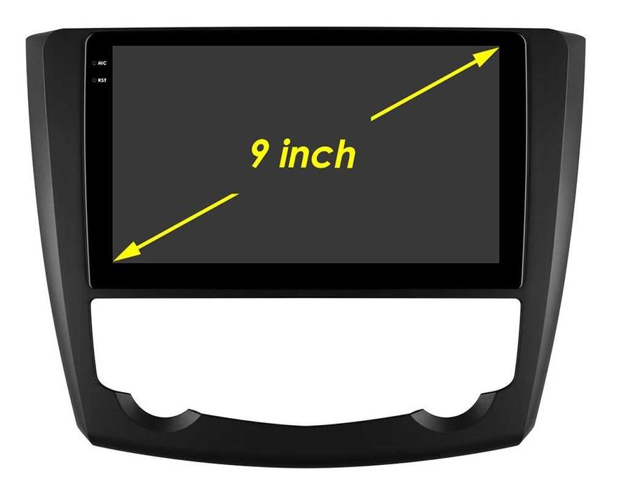 Мултимедия 9″ Android 14 за RENAULT KADJAR CARPLAY навигация RDS DSP