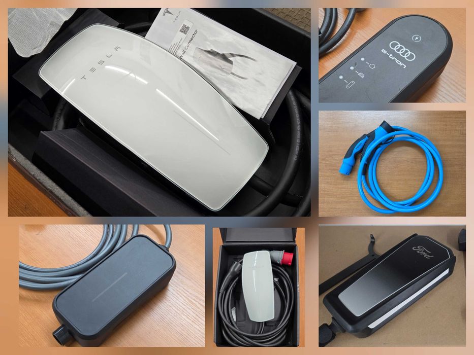 ОРИГИНАЛНИ зарядни станции за електромобили AUDI, BMW, TESLA 7kW-22kW