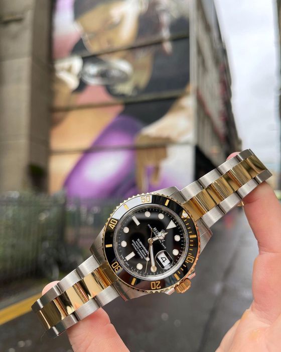 rolex submariner two tone 41,mm