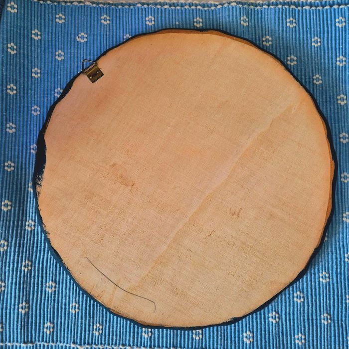 Ръчно рисуван дървен поднос