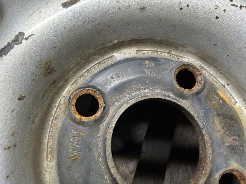 1бр. Единична 14” Джанта 4х100 -VW/SEAT/SKODA/VAG - 6Jx14,ET45