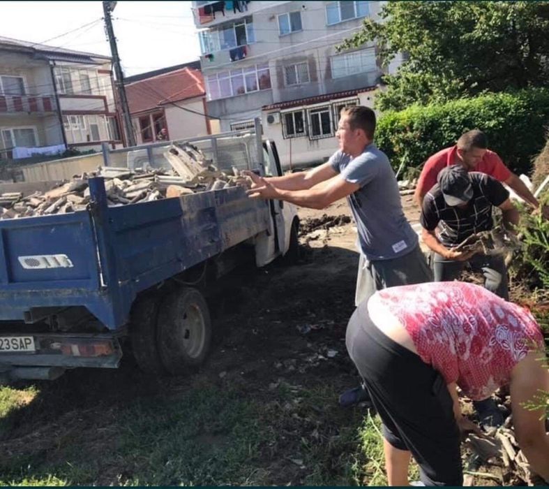 Transport moloz ieftin rezid