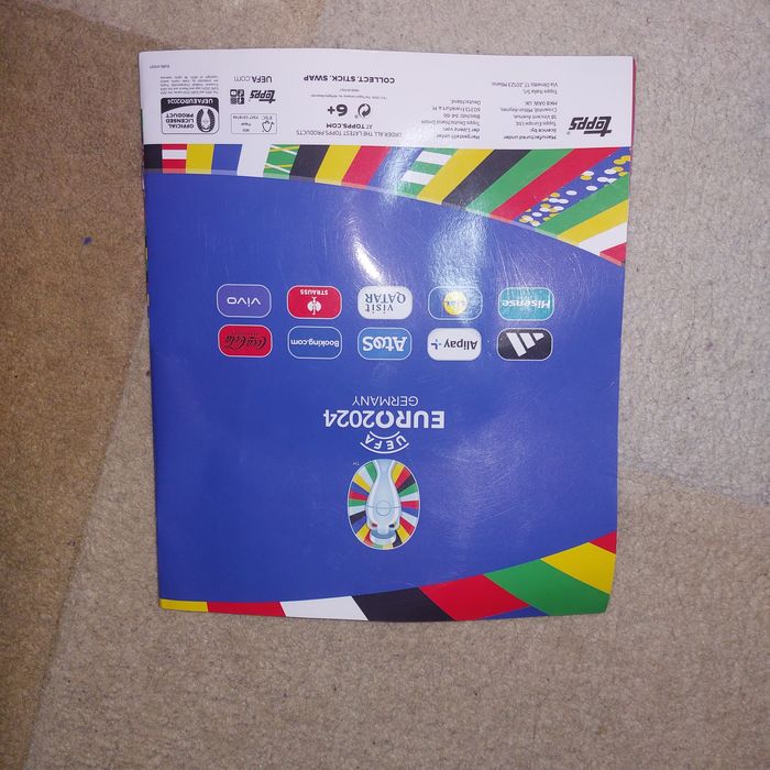 Album sticker EURO 2024 fără stickere