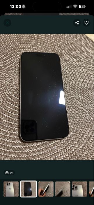 iPhone 15 Pro Max 512gb , “Natural Titanium”