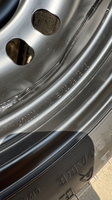 Резервна гума за VAG 17"  125/80/17