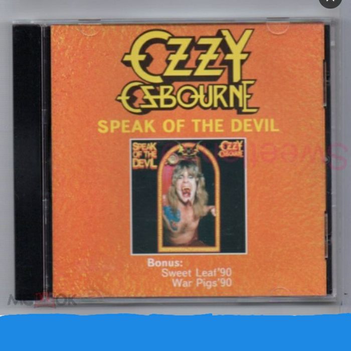 Ozzy Ozbourne, компакт-диски.