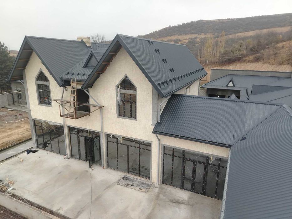 Tom yopiw xizmati. Кровельные работы.