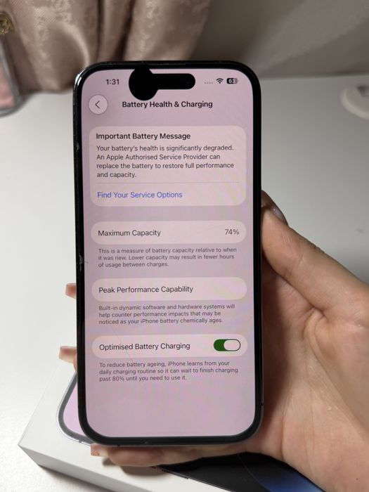 Iphone 14 pro deep purple 256GB