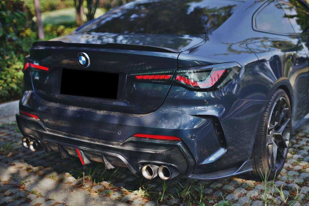 Eleron Portbagaj Lip Codita BMW G22 G82 Coupe, Model M4, Negru Lucios