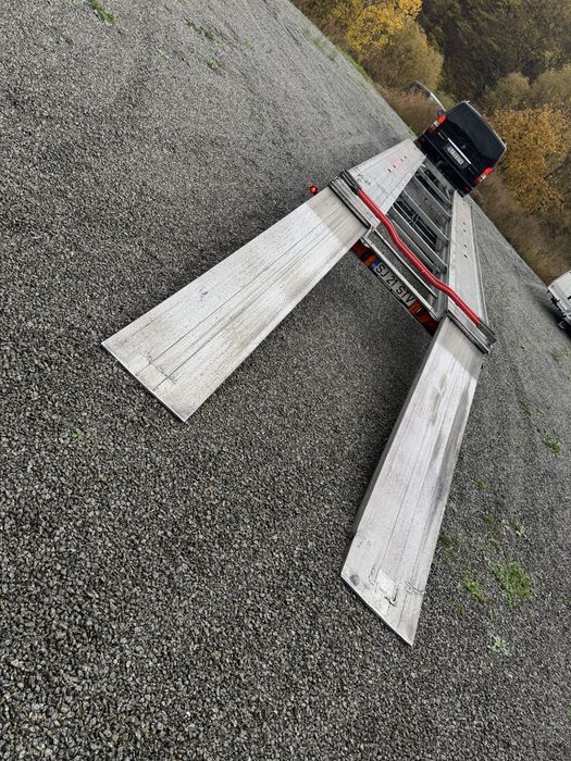 Vand trailer dublu Fitzel 2 pozitii full aluminiu
