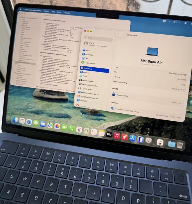 MacBook Air M4 Midnight 16/256GB 100%