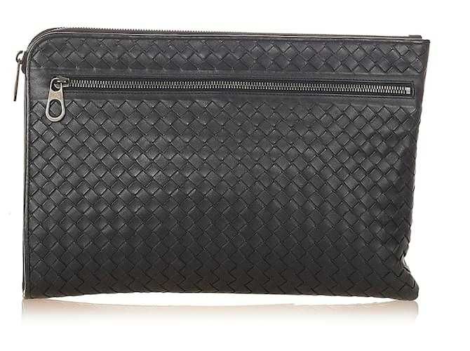 Оригинална кожена чанта - клъч,  Bottega Veneta