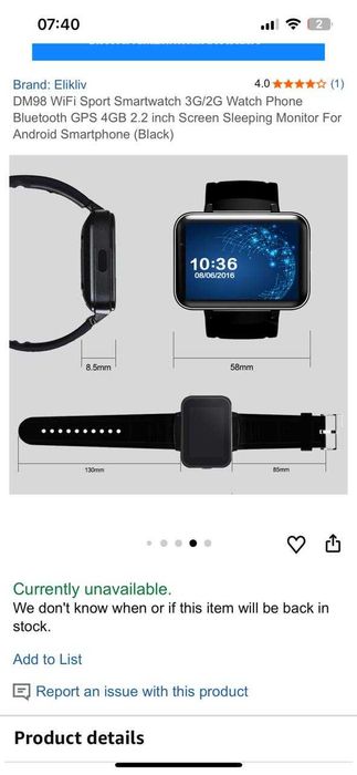 Смарт часы с большим экраном