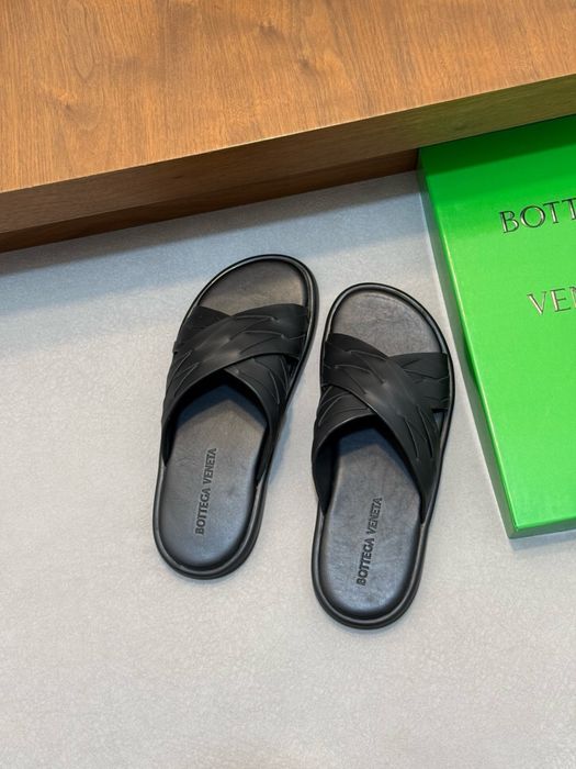Papuci barbat Bottega Veneta piele vitel PREMIUM !