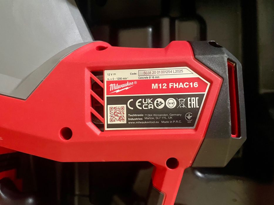 Milwaukee M12 FHAC16 rotopercutor sds+ cu funcție de dăltuire