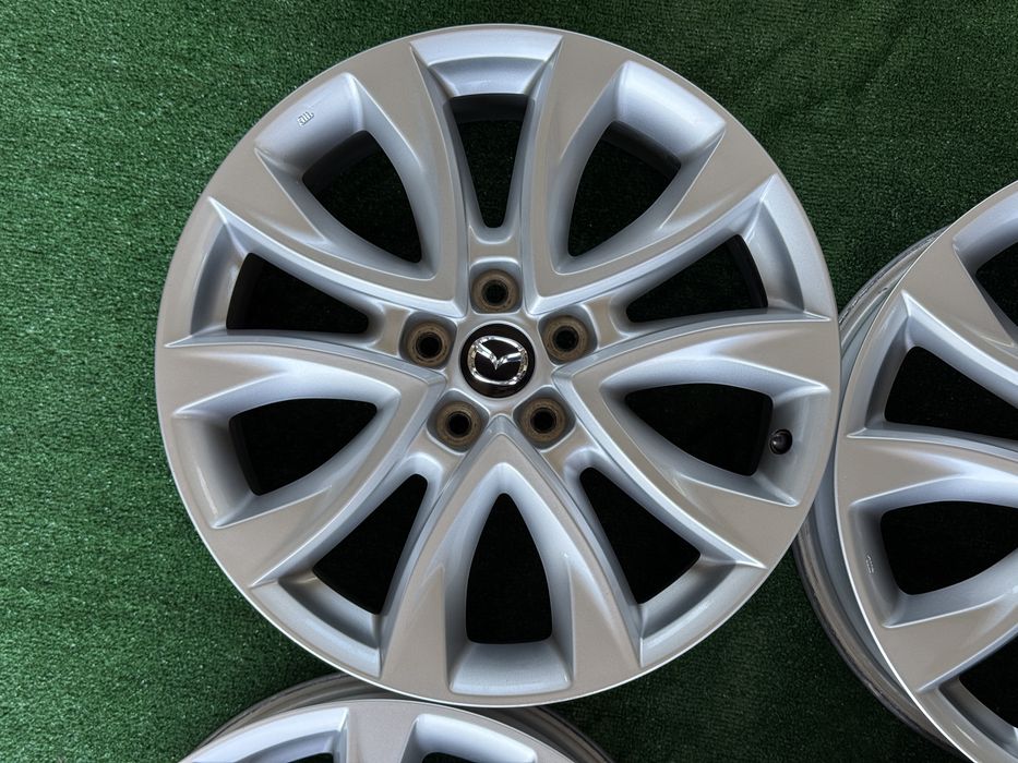 4бр. КАТО НОВИ 19” ОРИГИНАЛНИ Джанти 5х114.3 за -MAZDA/HYUNDAI/KIA/японски- 7.0Jx19H2, ET50