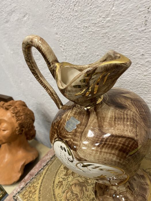 Голяма белгийска кана от порцелан ваза