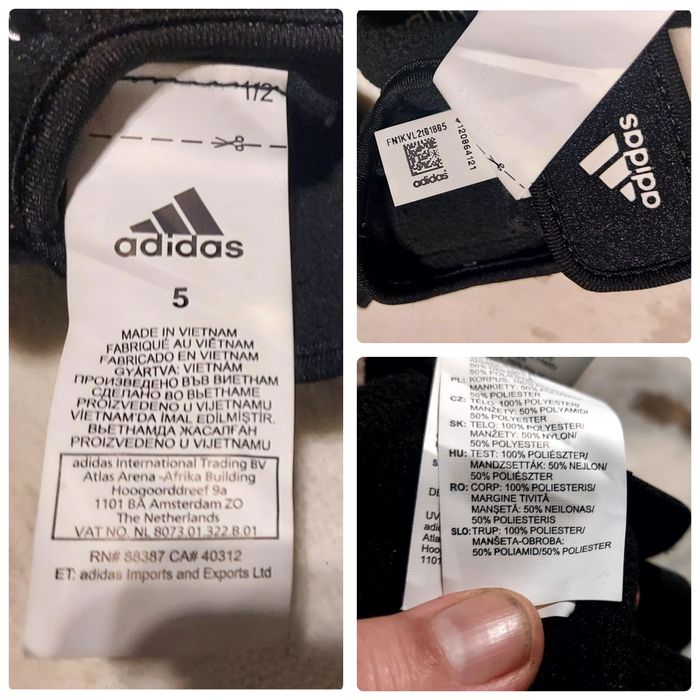 Manusi noi ADIDAS Climawarm sport, Running, bike, fotbal, nr 5 sau M