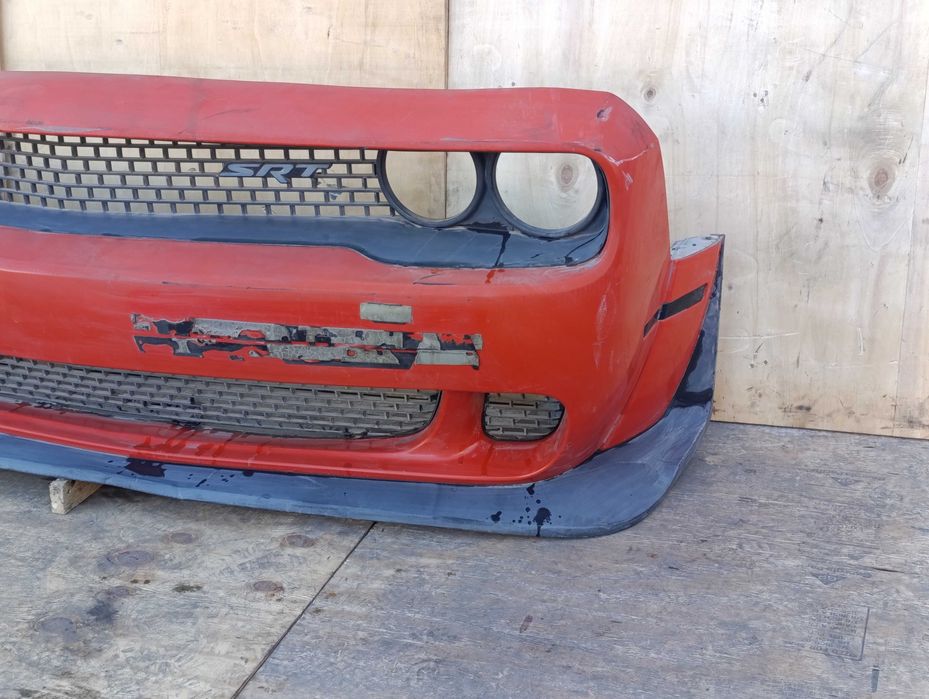 Бампер передний SRT8 Hellcat Реплика Dodge Challanger Додж Челленджер