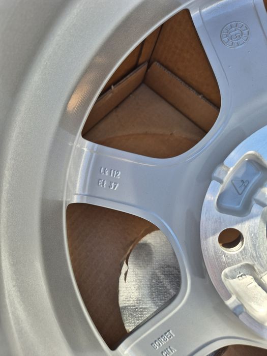 Джанти Borbet 16 цола , 5х112 , 6.5j , et37 Audi Mercedes Vw Skoda