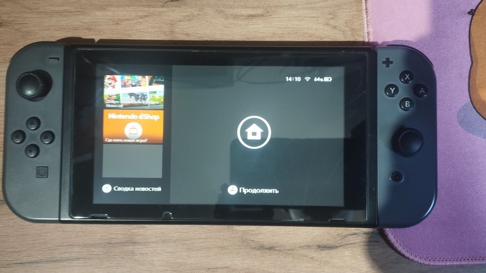 Продаю прошитый Nintendo Switch rev2