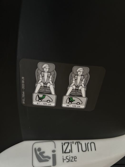 Scaun auto BeSafe iziTurn iSize
