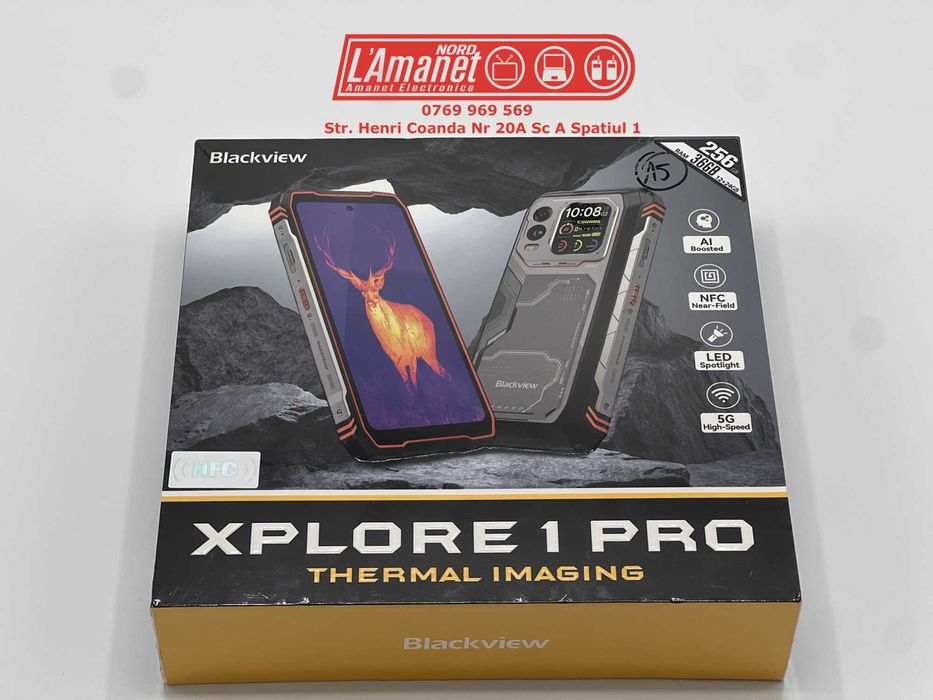 Blackview XPLORE 1 Pro 5G Thermal lmaging 12GB Ram 256 Memorie - Nord
