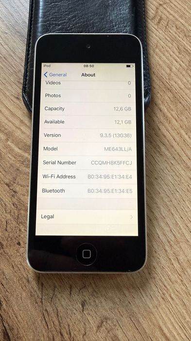 Ipod А1505 + оригинални Apple слушалки
