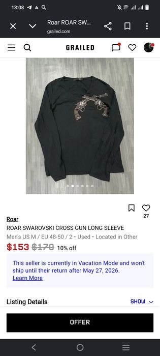 Лонгслив roarguns