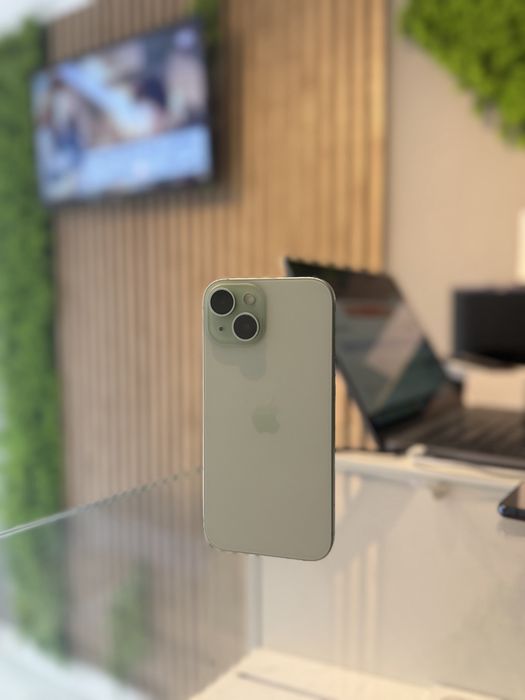 **ATS GSM** iPhone 15 128Gb Green/Baterie88%/Fact+Gar 12 luni