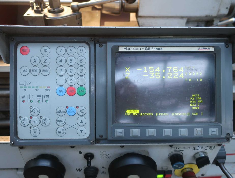 CNC,ЦНЦ , циклов струг Harrison Alpha 400