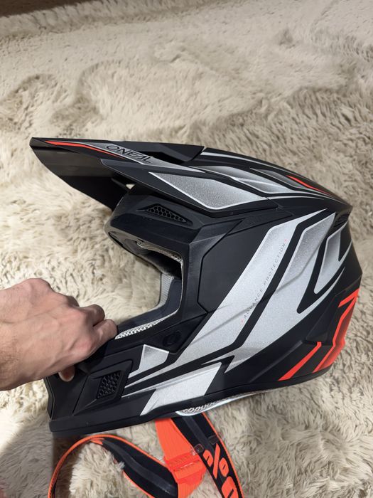 Каска O’NEAL с очила 100%