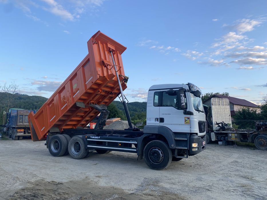 Vand man tgs 6x4  si 8x4 bascula