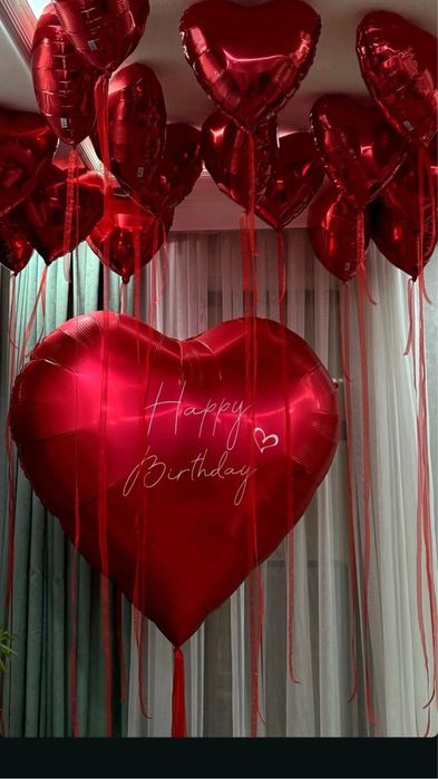 Шары сердечки на 14 февраля !