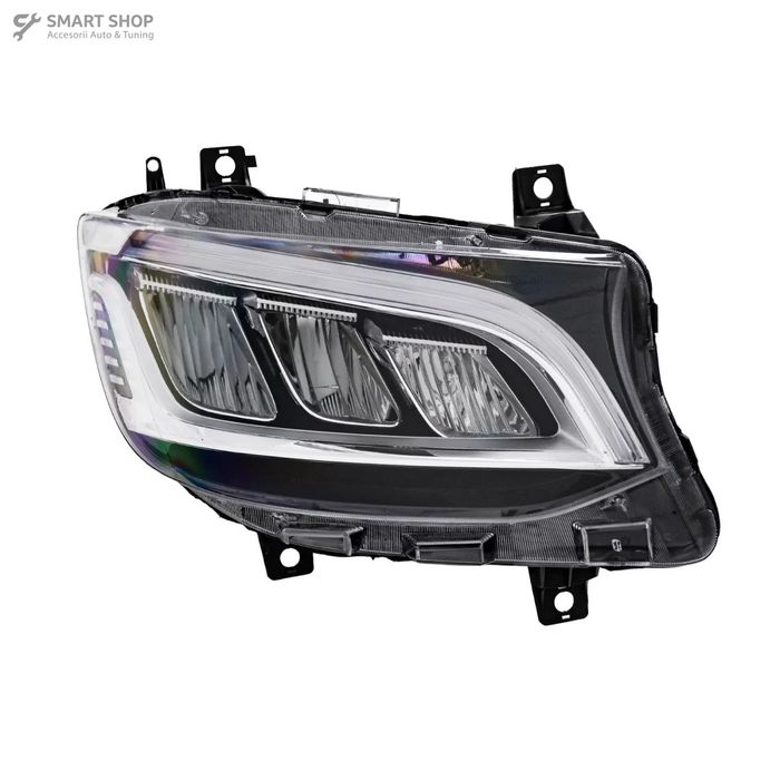 Faruri Full LED Mercedes Sprinter W907 W910 Halogen (2019-2027) Negru
