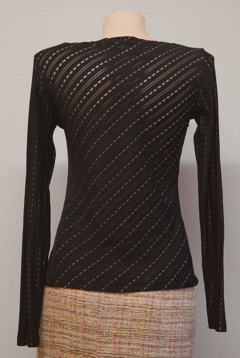 Bluza Anne Fontaine Paris  neagra marimea 2