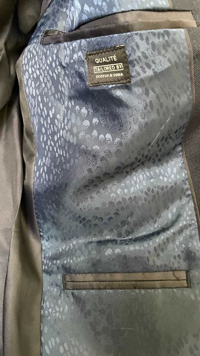Чисто нов оригинален блейзър Scotch & Soda унисекс с етикети!