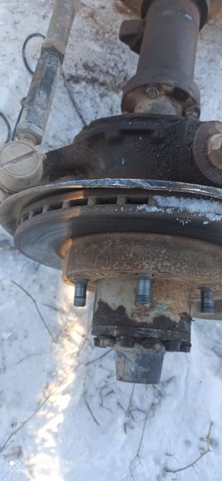 Передний мост на УАЗ буханку Гибридный