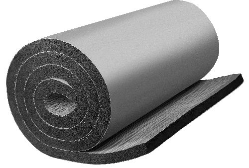 Вспененный каучук армированный самоклейка с Фольгой утеплитель шумка