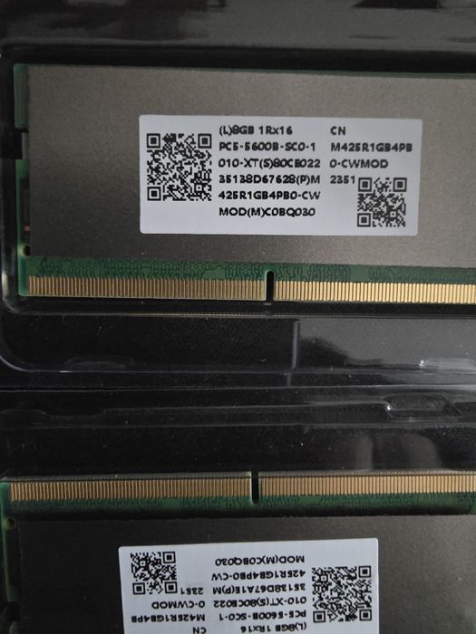 Memorie RAM Samsung  DDR5 16 GB