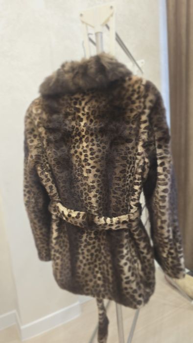Норковая Шуба, леопардовая