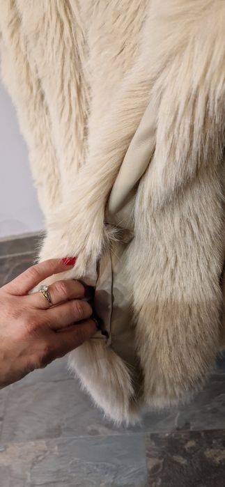 Палто xs/s от еко косъм