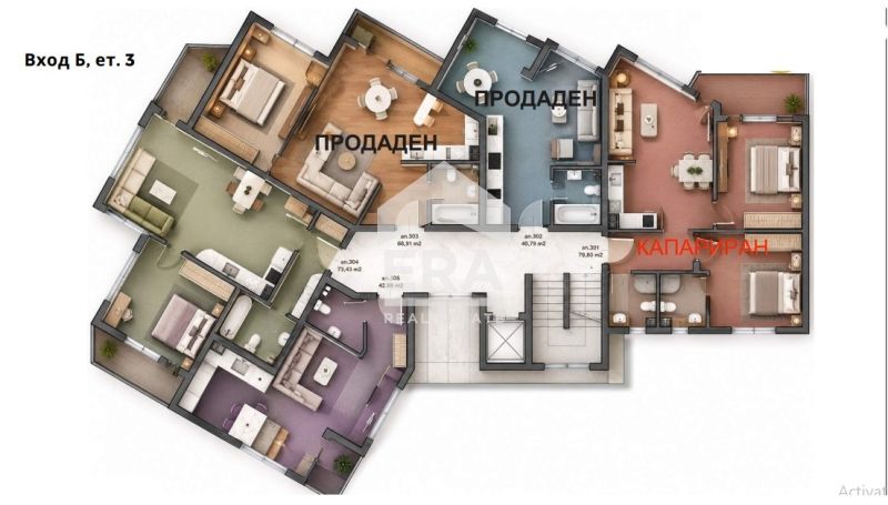 Продава се Двустаен апартамент в Бяла - 73 кв.м за 1208 €/кв.м - Снимка #2