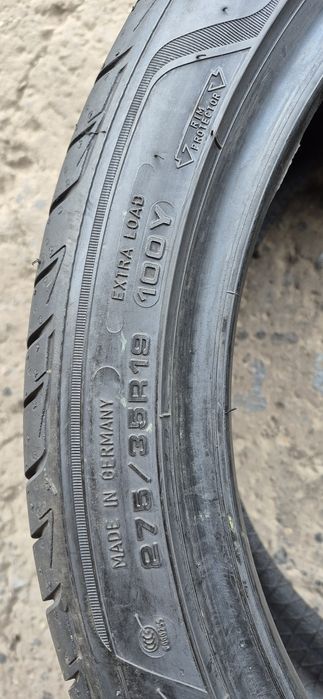 4 anvelope vara RFT Goodyear,fata 245/40/19,spate 275/35/19.Pret/buc.