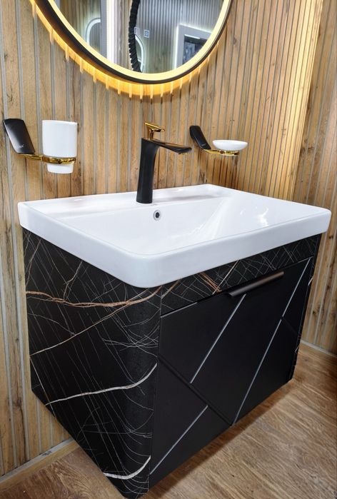 Мебель для ванной на заказ из влагостойкой PVC | премиум качества |