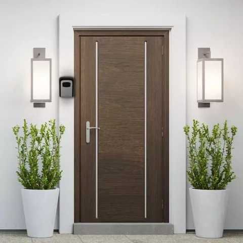 Метален сейф за ключове с код Malatec, водоустойчив, за стенен монтаж