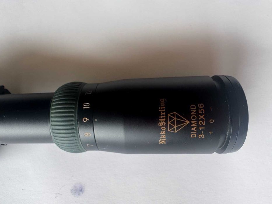 Оптика Nikko Stirling 3-12x56 с червена и зелена подсветка ! Цена 200 EUR ! Оптика Tasco Class 6x42 с немско колче А4 и монтаж 19 mm ! Цена 120 EUR