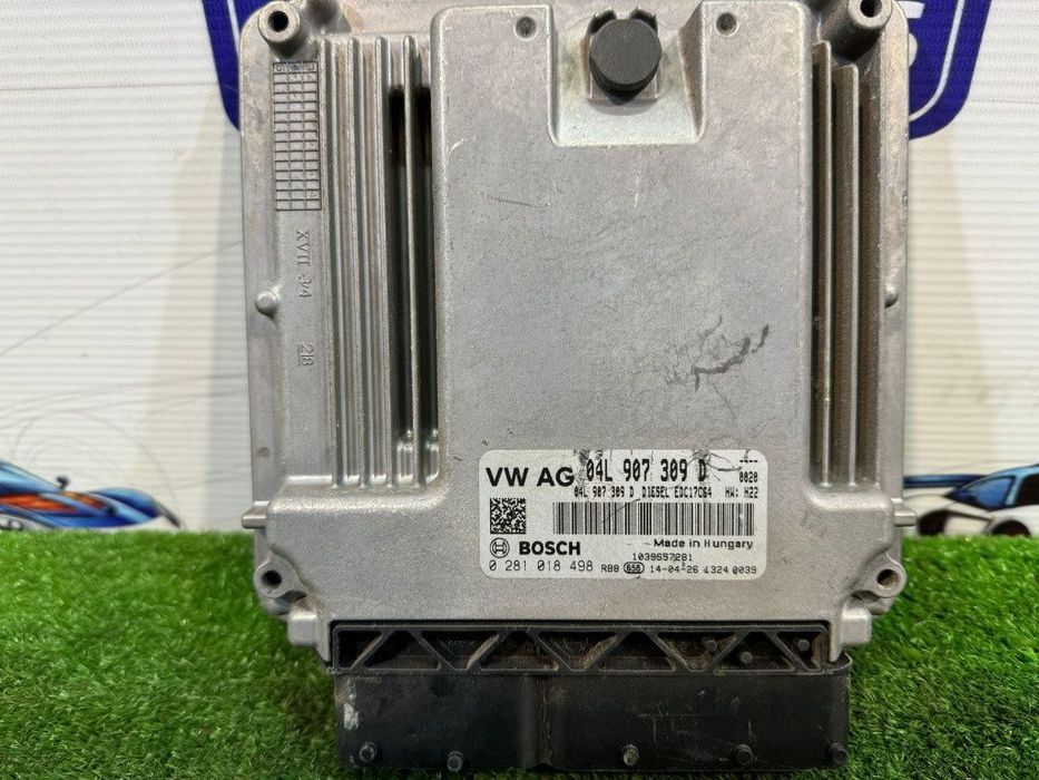 CALCULATOR MOTOR, ECU SKODA 2.0 TDI DIESEL 150 HP / 110 kW 2012 - 2024 04L907309D, 0281018498